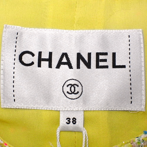 人気モデル✨CHANEL ツイード ジャケット ココマーク ボタン