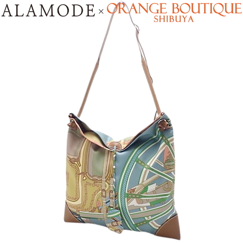 【おしゃれ♡】HERMES シルキーシティ 33 バッグ エルメス シルキーシティ33 レザー×シルク イエロー シルバー