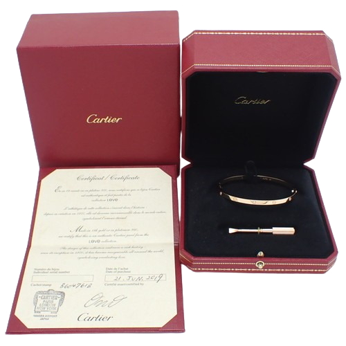保証書付】CARTIER(カルティエ) ラブコレクション LOVE