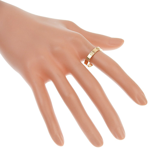 CARTIER(カルティエ) ラブコレクション LOVE リング ミニモデル