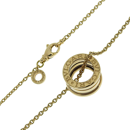 ✨ブルガリ✨BVLGARI✨ビーゼロワン✨K18YG✨Au750✨ネックレス✨ ブルガリ BVLGARI ビーゼロワン ネックレス 18金 K18ピンク