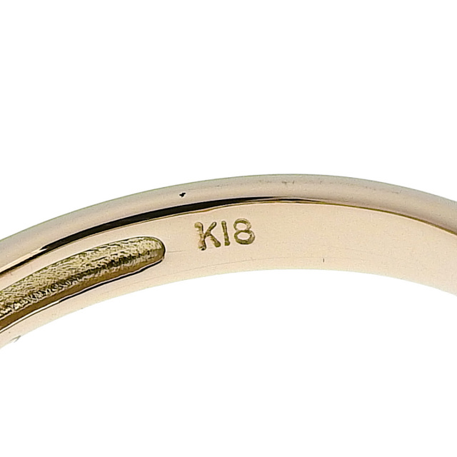 D0.52 ダイヤモンド リング K18 ピンクゴールド PG リング・指輪