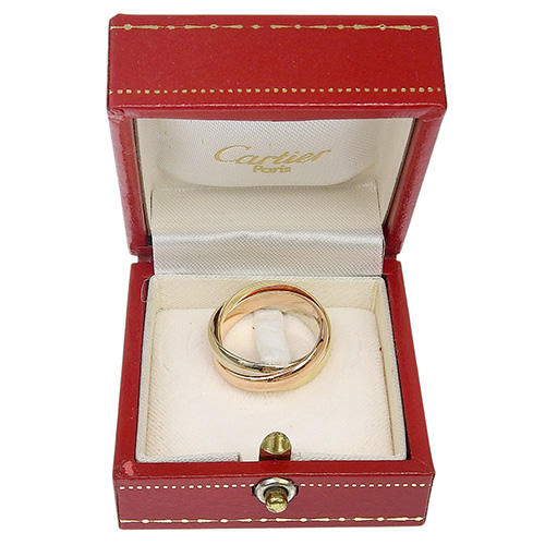 K18 750 カルティエ　リング　ピンクゴールド13.5号アップ 2.39 g Cartier - CARTIER(カルティエ) ラブコレクション LOVE リング