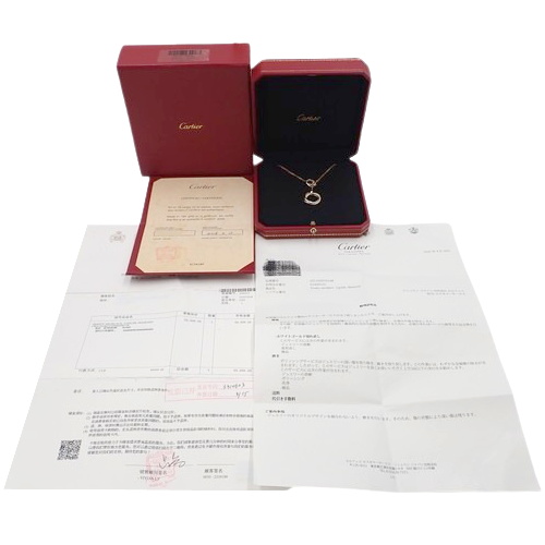 Cartier トリニティ ネックレス⭐︎箱、保証書付 箱保証書付きCartier トリニティネックレス