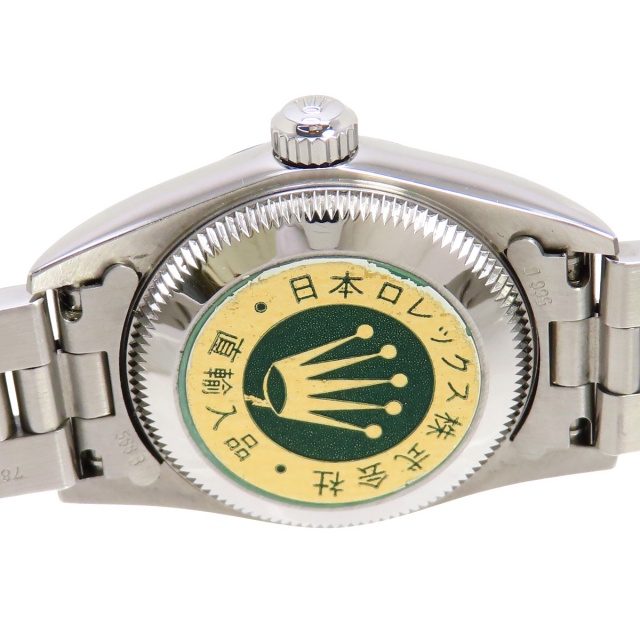 【美品】【保証書付】ロレックス 76080 オイスターパーペチュアル 保証書付】ROLEX(ロレックス) 76080 オイスター パーペチュアル