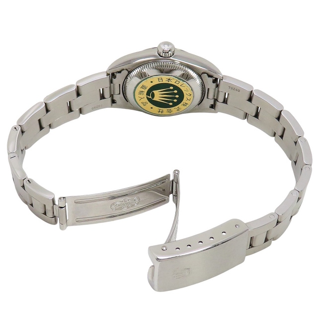 【美品】【保証書付】ロレックス 76080 オイスターパーペチュアル 保証書付】ROLEX(ロレックス) 76080 オイスター パーペチュアル