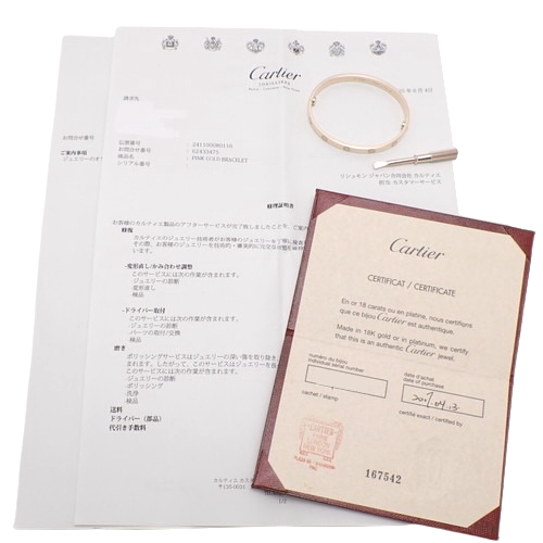 CARTIER(カルティエ) ラブコレクション LOVE ブレスレット