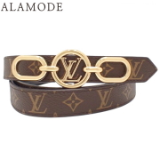 LOUIS VUITTONベルトLVサークルプライム20MM 美品 ベルト・LV サークル プライム 20MMリバーシブル モノグラム