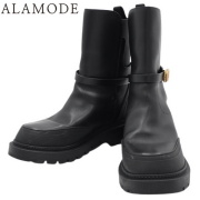 セール中⚡クリスチャンディオール ポインテッドトゥ パンプス 35 パテント 黒 クリスチャンディオール 23AW パテントレザー フラットパンプス