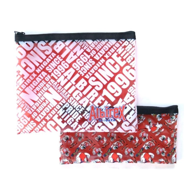 クリアポーチ2個セット