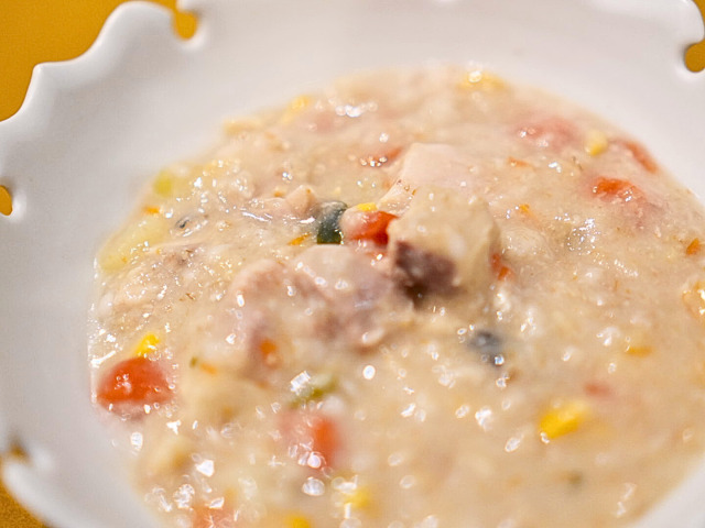 白身魚のトマトクリーム煮２