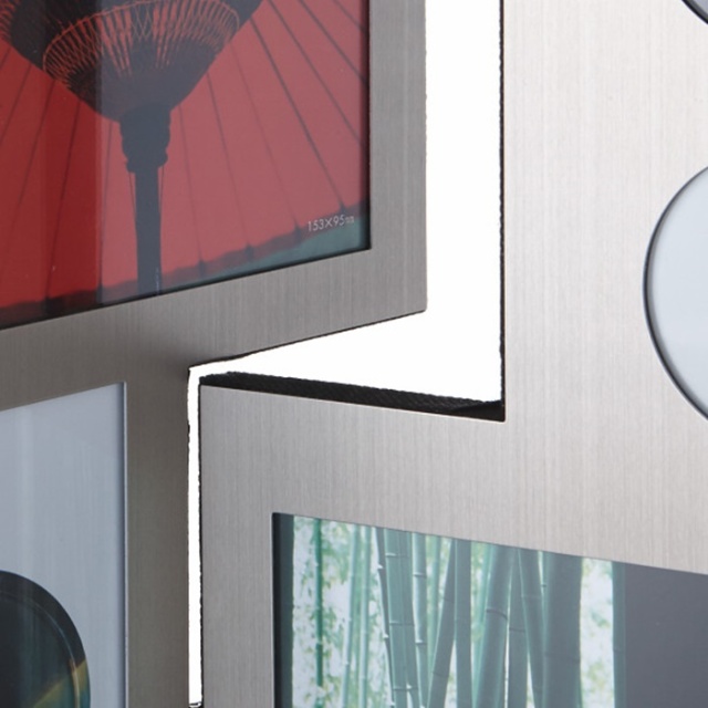 アバンティ　メタルフォトフレーム７窓　ギフトセット インテリアグッズ お中元 お歳暮 父の日 人気 引っ越し 新生活 記念品 プレゼント