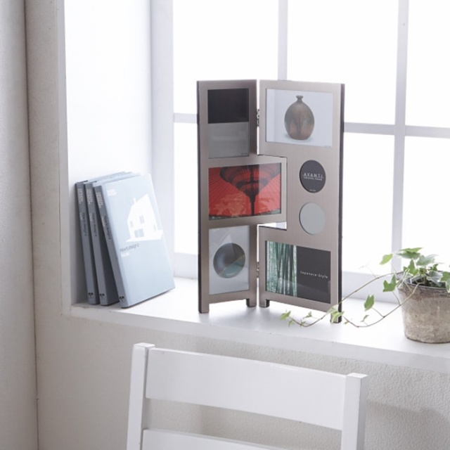 アバンティ　メタルフォトフレーム７窓　ギフトセット インテリアグッズ お中元 お歳暮 父の日 人気 引っ越し 新生活 記念品 プレゼント