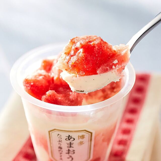 博多あまおう　たっぷり苺のアイス（７個）