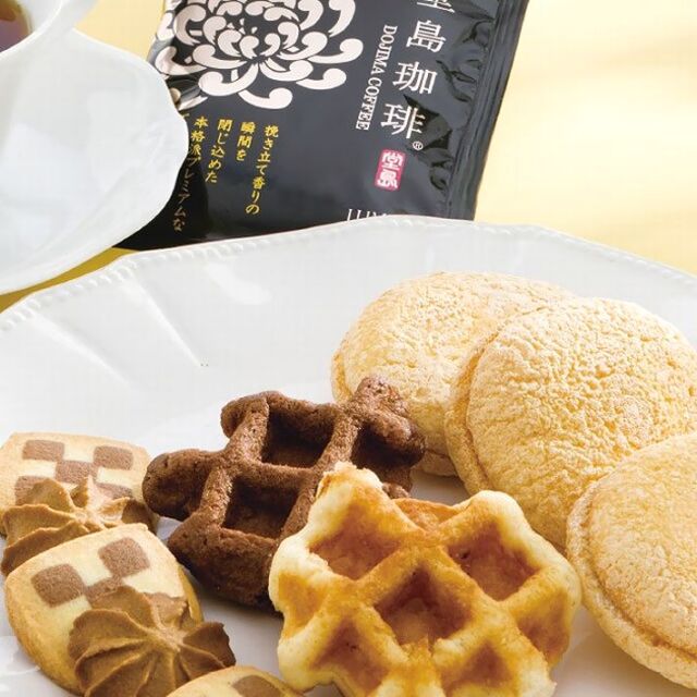 堂島珈琲 ＆ ふんわりブッセと焼菓子セット (BGF-BE) お彼岸 お供え