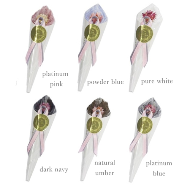 マックスマテリア 【MAX MATERIA】　ＨＹＢＲＩＤシリーズ（花束タオル）パールエディション　ハンドタオル