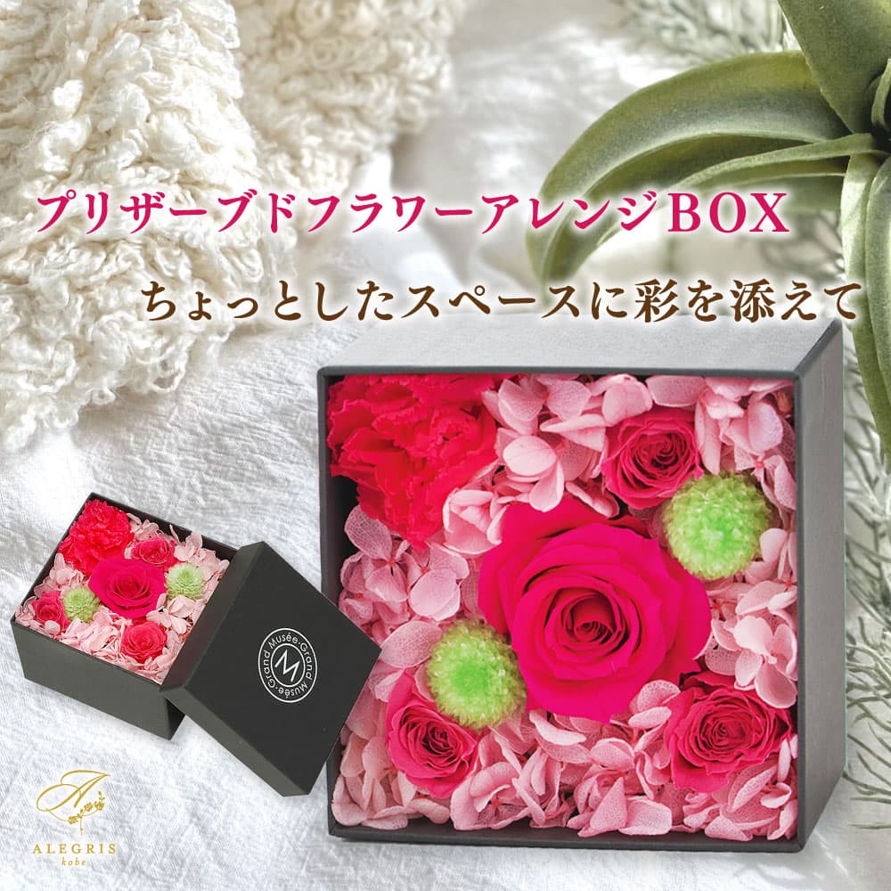 ホワイトデーお返し ギフト グランミュゼ ブリザードフラワー マゼンダ ボックス (S) プレゼント 人気 ランキング 通販 職場 彼女 お菓子以外 テーブルウェア おしゃれ かわいい 20代 30代 40代 女性 母の日