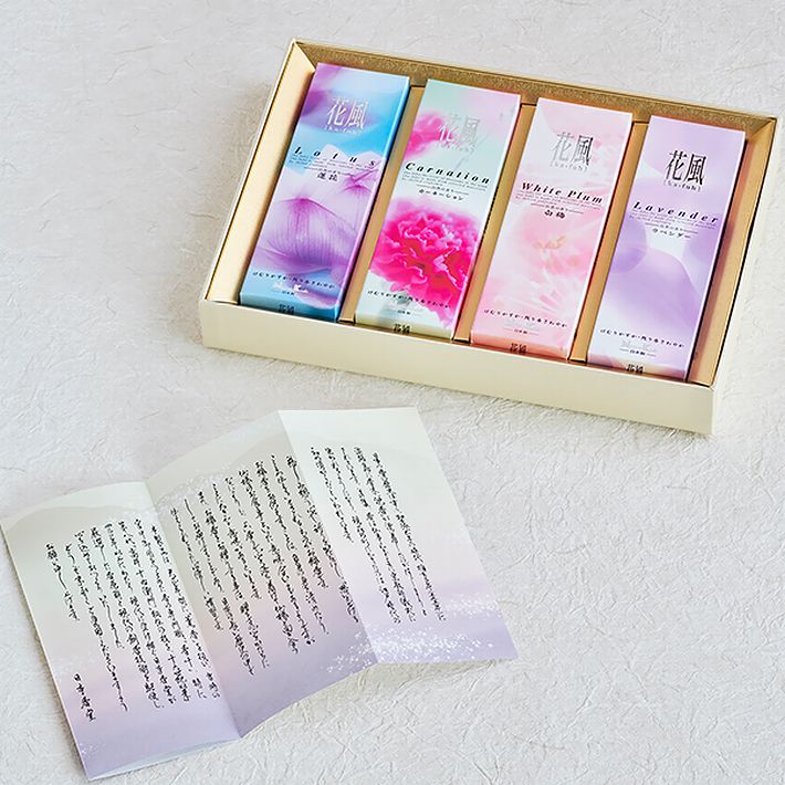 日本香堂　花風進物4種入