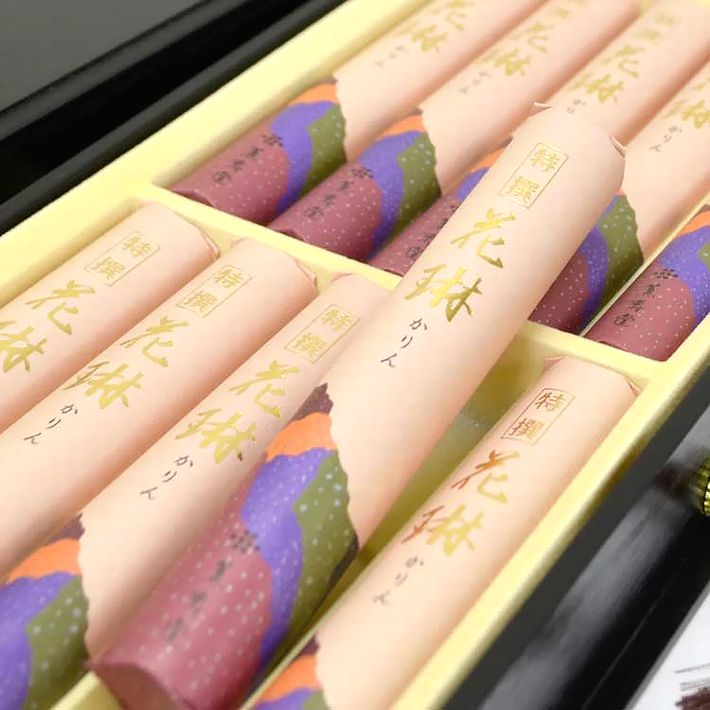 薫寿堂　花琳　短寸10入（桐塗箱入）