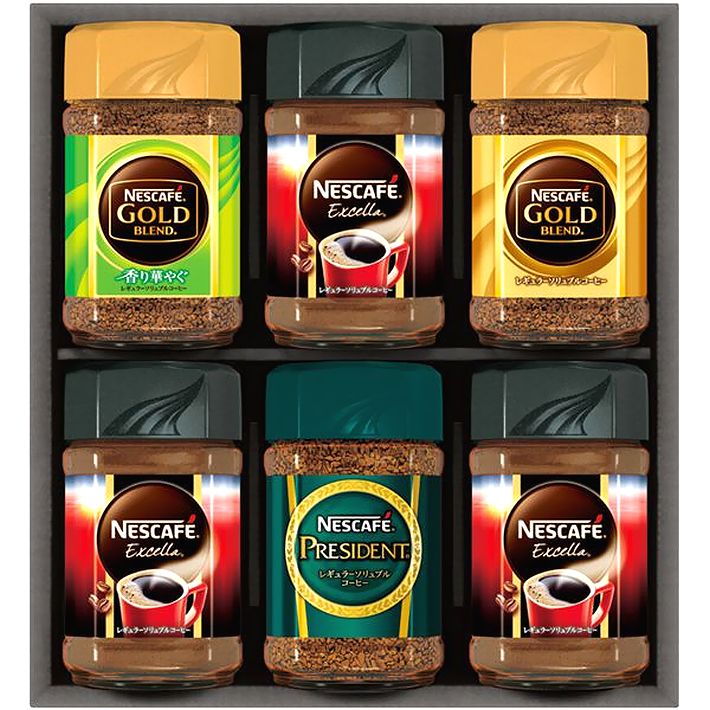 ネスカフェ  レギュラーソリュブルコーヒーギフト<N35-VA>