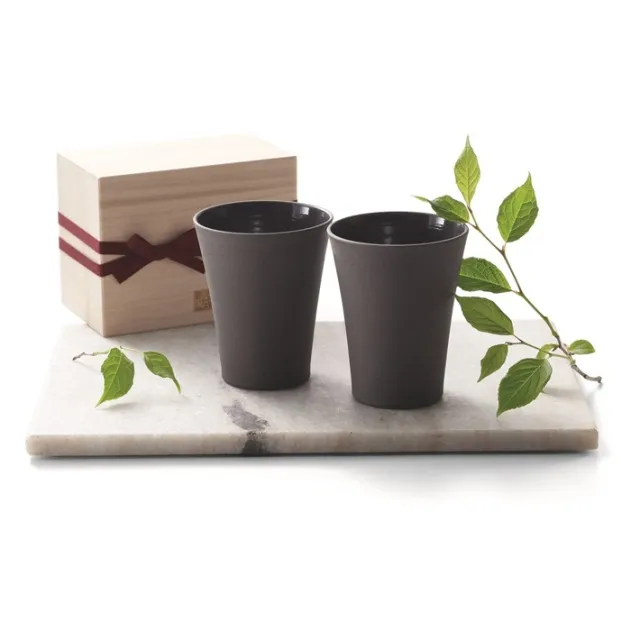 京都 きらら坂 清水焼 漆黒 (しっこく) ビアカップペア KL-1604 引出物 結婚 出産 新築 御祝 ギフト プレゼント ランキング 贈答品 贈り物 食器 ビールグラス 神戸 人気 通販 誕生日 母の日 父の日 敬老の日 クリスマス