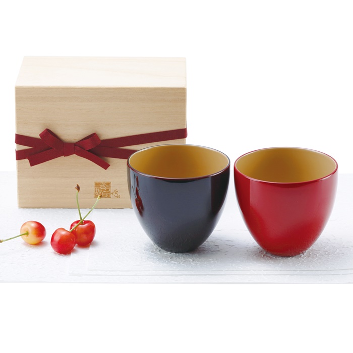 京都 きらら坂 越前塗 うるし ペアカップ KL-1704 引出物 結婚 出産 新築 御祝 ギフト プレゼント ランキング 贈答品 贈り物 食器 和陶器 洋陶器 人気 通販 母の日 父の日 敬老の日 クリスマス