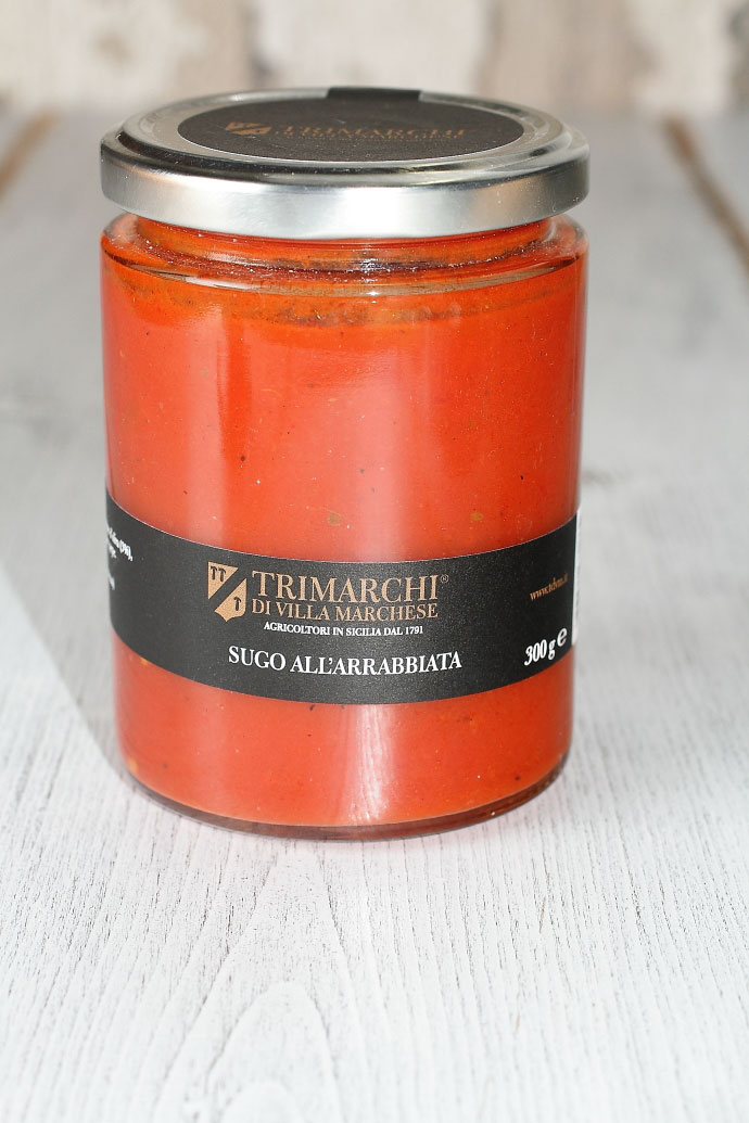 アラビアータソース トリマルキ社 イタリア産 (Italian Arrabbiata Sauce by Trimarchi) 商品