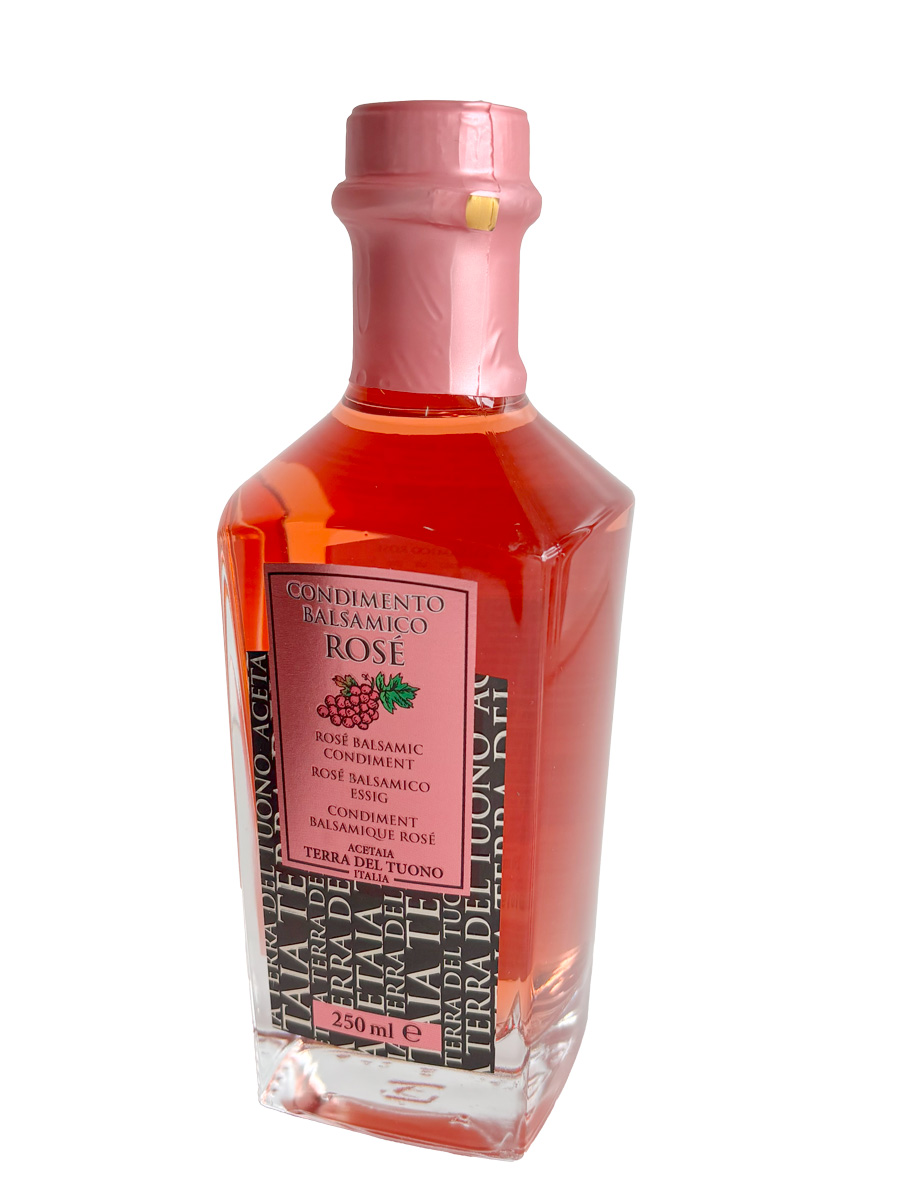 テッラデルツォーノ バルサミコ ロゼ 250ml イタリア産 (Italian balsamico Rose by Terra del tuono)