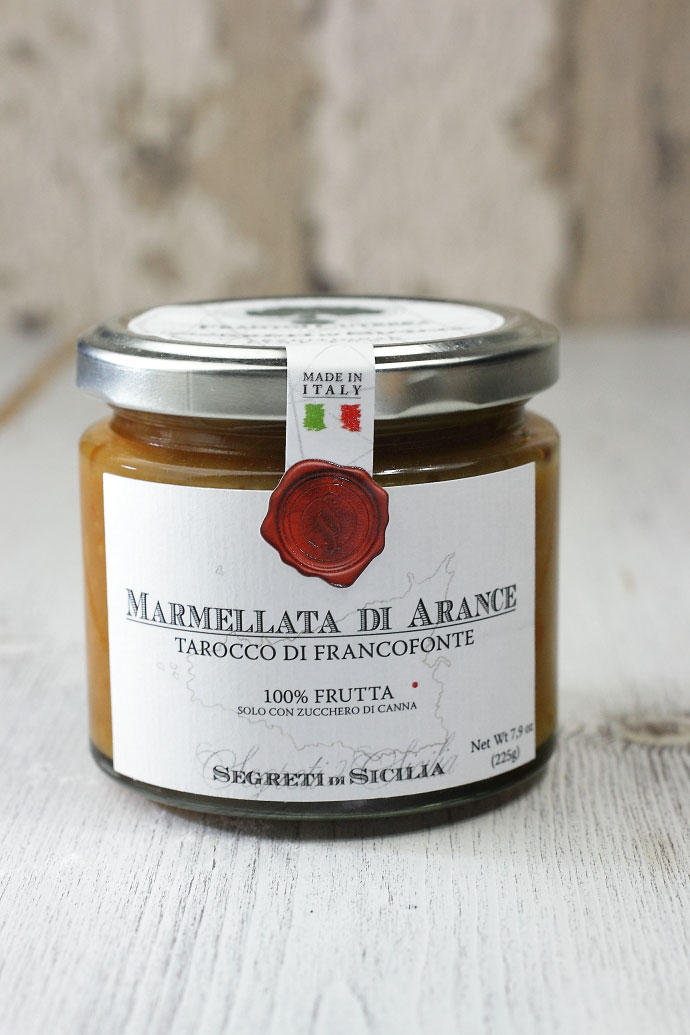 ブラッドオレンジのマーマレード フラントイ・クトレラ社 イタリア産 (Italian Blood Orange Marmalade by Frantoi Cutrera) 商品