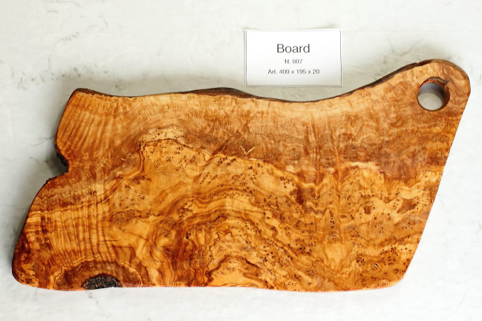 カッティングボード No.7 アルテレニョ社 イタリア製 (Italian Cutting Board made by Arte Legno Olive Wood) 商品