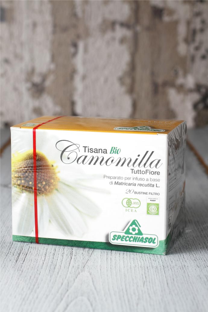 オーガニック・カモミールティー スペッキアソル社 イタリア産 (Italian chamomile tea by Specchiasol) 商品