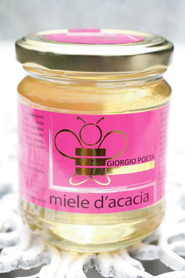 ハチミツ アカシア ジョルジオ・ポエタ社 イタリア産 (Italian acacia honey by Giorgio Poeta) 商品