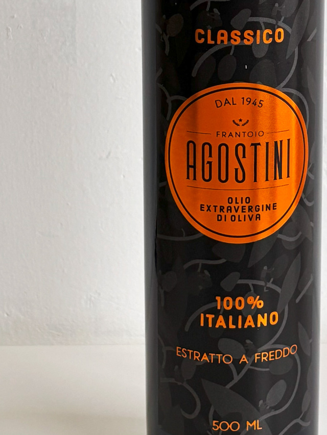 <クラッシコ>  Exv オリーブオイル500ml フラントイオ・アゴスティーニ社 イタリア産 (Italian Classico by Frantoio　AGOSTINI )