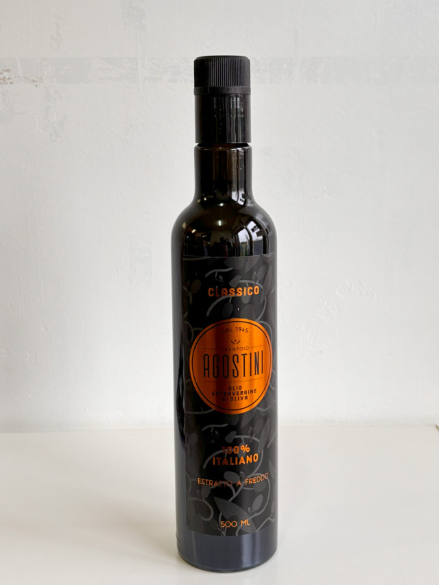 <クラッシコ>  Exv オリーブオイル500ml フラントイオ・アゴスティーニ社 イタリア産 (Italian Classico by Frantoio　AGOSTINI )