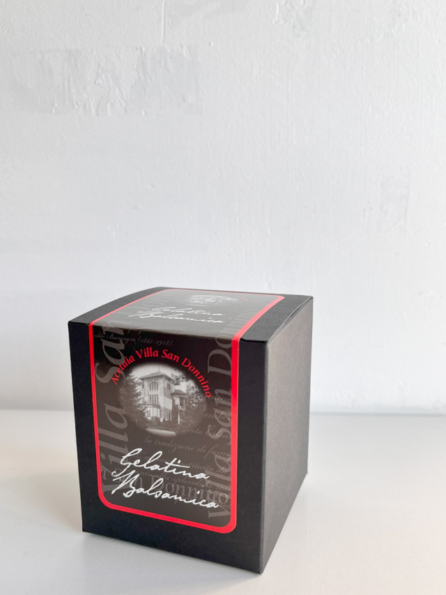 バルサミコジュレ (ゼリー) 120g サン・ドンニーノ社 イタリア モデナ産 (Italian balsamic jelly by S. Donnino)