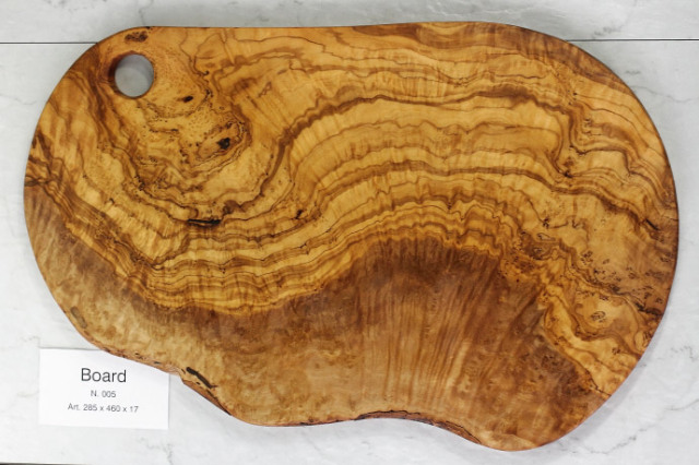 カッティングボード No.5 アルテレニョ社 イタリア製 (Italian Cutting Board made by Arte Legno Olive Wood) 商品