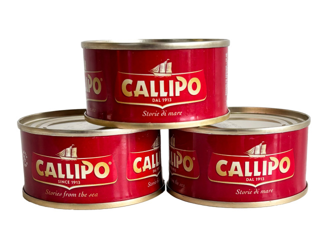 ＜CALLIPO / カリッポ＞トンノ (ツナ) オリーブオイル漬け 3缶パック イタリア産 (Italian tuuna in olive oile by Callipo)