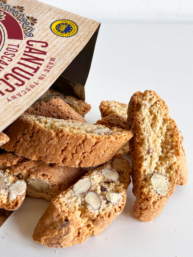 カントゥッチーニ トスカーニ アッレ マンドルレ IGP 175gサポーリ社 イタリア産 (Italian Cantuccini Toscani IGP by Sapori)