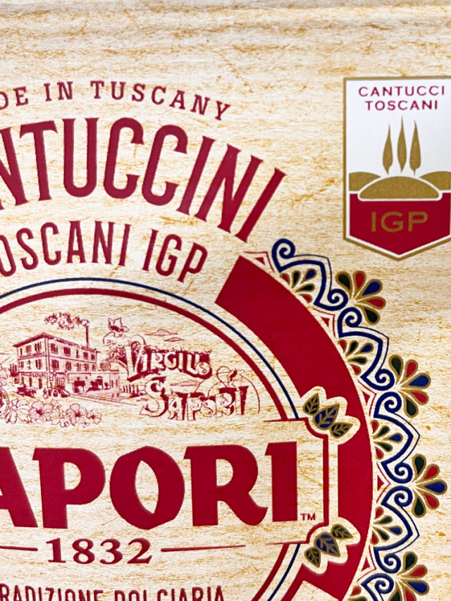 カントゥッチーニ トスカーニ アッレ マンドルレ IGP 175gサポーリ社 イタリア産 (Italian Cantuccini Toscani IGP by Sapori)