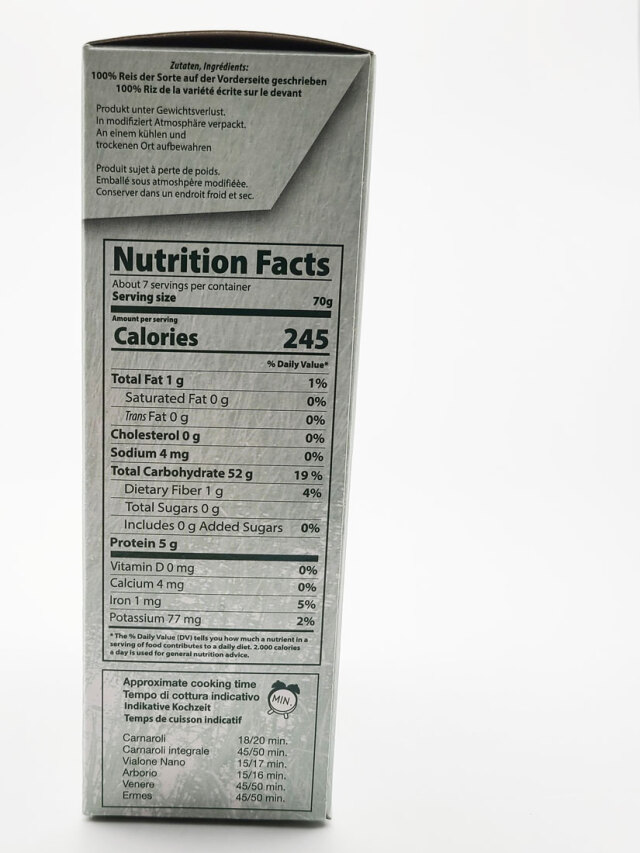 イタリア産 カルナローリ米