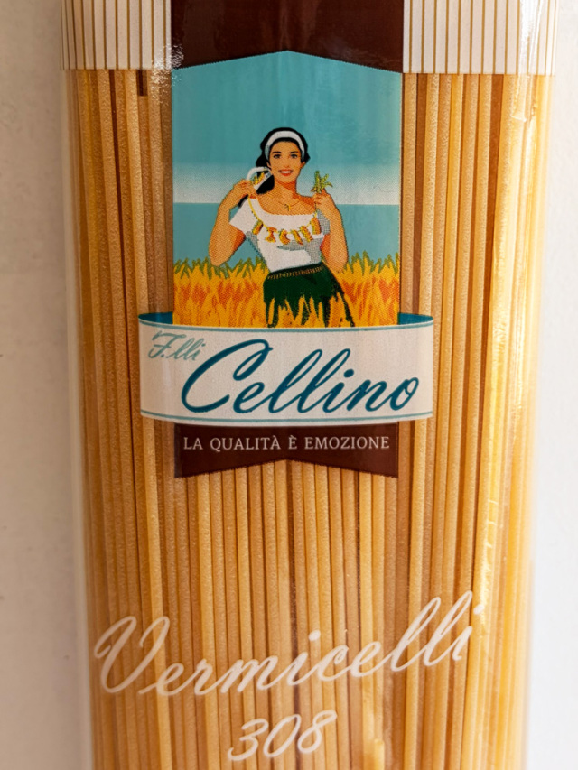 Cellino ヴェルミチェッリ 1.93mm 500g｜イタリア産・サルデーニャのブロンズパスタ