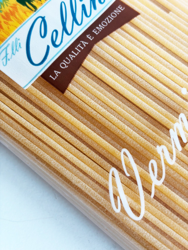 Cellino ヴェルミチェッリ 1.93mm 500g｜イタリア産・サルデーニャのブロンズパスタ