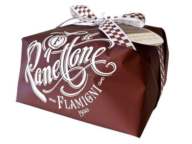 ＜フラミニ＞ パネットーネ チョコレート 1kg イタリア産 (Italian panettone chocolate by Flamigni)