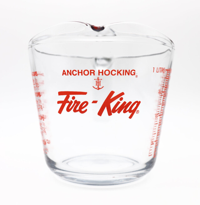 ファイヤーキング 調理器具 アイアン 直火調理 アンカーホッキング レア Fire-King】アンカーホッキング (ファイアーキング) メジャーリング