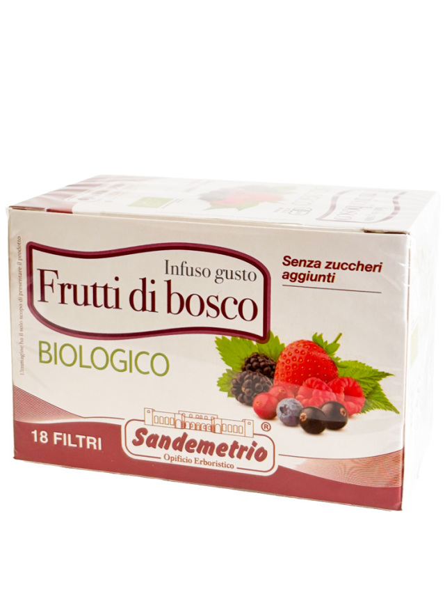 サンデメトリオ　オーガニック・ローズヒップベリーブレンドティー（ティーバッグ）18包入り