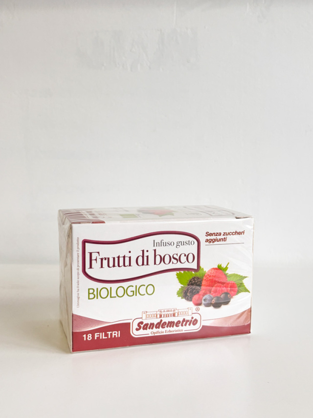 サンデメトリオ　オーガニック・ローズヒップベリーブレンドティー（ティーバッグ）18包入り