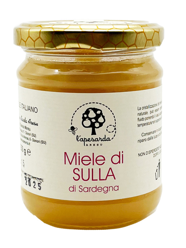 純粋ハチミツ スイカズラ 250g アレスマリア社 イタリア産 (Italian honeysuckle honey by Aresu Maria)