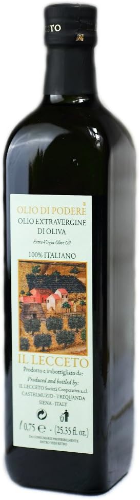 exvオリーブオイル イルレッチェート社 トスカーナ イタリア産 (Italian Exv Olive oile by il Lecceto)