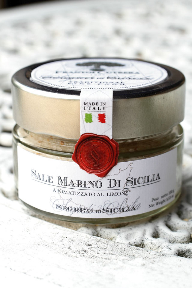 レモンソルト フラントイ・クトレラ社 100g シチリア イタリア産 (Italian Lemon Sicilia salt by Frantoi Cutrera) 商品