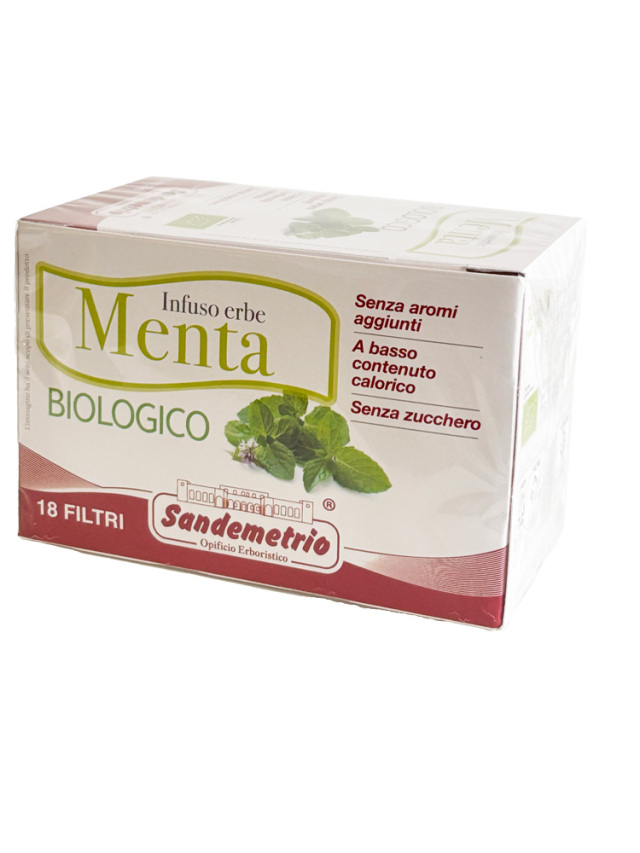 サンデメトリオ　オーガニック・ミントティー（ティーバッグ）18包入り